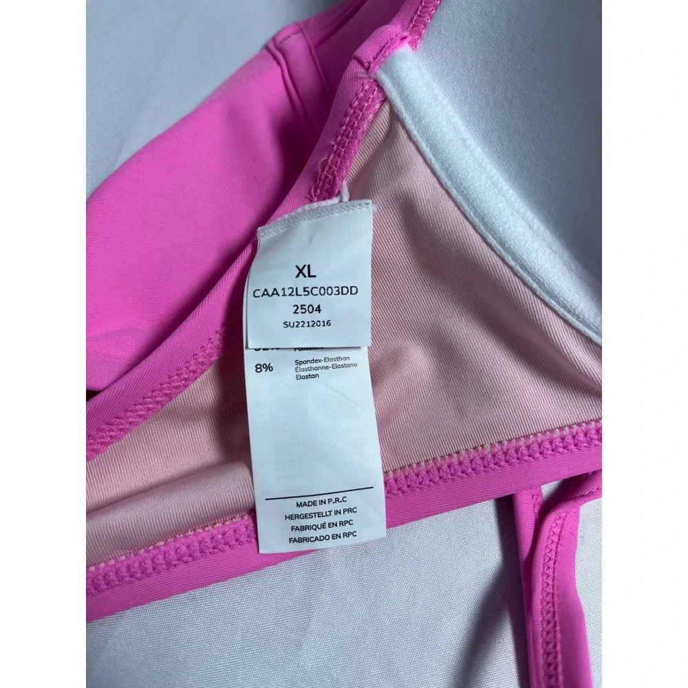 CUPSHE Hot Pink Convertible Multi-Way Underwire two Piece Swimsuit XL - Picture 7 of 11